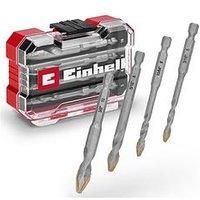 Einhell Premium Drill Bit Set 4pcs High Strength For Stoneware Tiles XS-CASE KWB