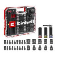 Einhell 32Pc 1/2 Drive Impact Socket & Hex Set