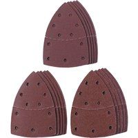 kwb by Einhell 15 Q-Stick Sandpaper Delta 150 x 100 mm Delta Sander Accessories (15 x Sandpaper, 150 x 100 mm, 5 x K60, 5 x K120, 5 x K180, Quick-Stick)