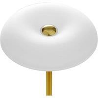BANKAMP Vanity LED table lamp touch dimmer brass