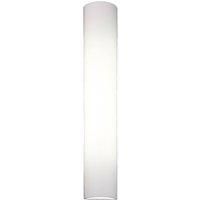BANKAMP Cromo LED wall light, glass, height 54 cm