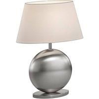 BANKAMP Asolo table lamp white/nickel height 41 cm