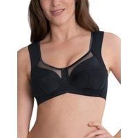 Anita Clara Non-wired Strain-relief Bra with Padded Straps 5860 34-50 B-H Black