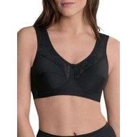 Anita Women's MicroEnergen Support Soft Cup Bra in Black | Size: 48F