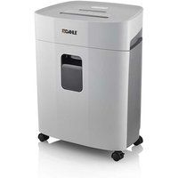 Dahle PaperSAFE 240 Paper Shredder (10 Sheets, Oil-Free, Jam Protection, Cross-Cut, for Home-Office) Grey, 54.5 x 44.3 x 27.3cm