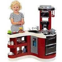 Theo Klein 7101 Miele Wave Spicy kitchen I Lovingly equipped kitchen with modern play equipment I Incl. Hamburger set I Toys for children aged 3 and over