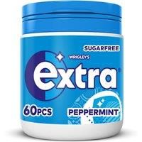 Extra Peppermint Chewing Gum Sugar Free Bottle 60 pieces