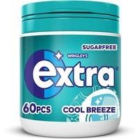 Extra Cool Breeze Chewing Gum Sugar Free Bottle 60 pieces