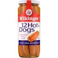 Wikinger 12 Hot Dogs Bockwurst Style in Brine 1030g