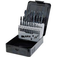 Heller Tools 901 HSS-R Steel Drill Bit Diameter 1-10 mm 19 Pieces Grey