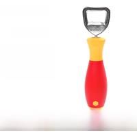 Wiha 04703 Bottle Opener Ideal for Workshop and Kitchen Multifunctional Opener with Screwdriver
