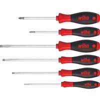 Wiha 302HK6SO SoftFinish, Red/Black