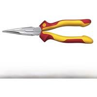 Wiha 26720 Pliers 1000V VDE-tested Insualted Needle Nose Electrician Plier with Cutting Edge