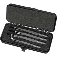 Wiha 32349 Professional ESD SMD Tweezer Set, 4 Piece