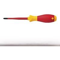 Wiha 3211 SoftFinish Electric slimFix PH1 x 80 mm, Red, (WHA-35393)