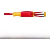 Wiha 283109021 Magazine Bit Holder Red/Yellow Schlitz/PH/SL+PZ