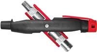 Wiha SB24681 39076 SB 246-81 Switch Cabinet Key, Red/Black, Size