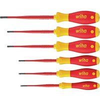 Wiha SoftFinish Screwdriver set, Electric SlimFix TORX Tamper Resistant 41245