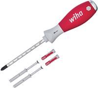 Wiha 41289 SoftFinish Dowel Racket Set with Dowels Phillip 6mm Round Blade