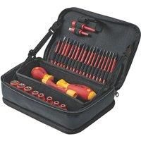Wiha 7209NK-2002 slimVario Set, Red Yellow, 32 TLG, (43465)