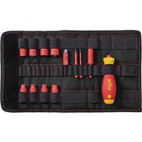 Wiha 7209NK-2004 slimVario 1/4" Set, Red Yellow, 13 TLG, (43467)