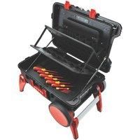 Wiha 9300-70103E Tool Set Electrician Competence XXL III Empty, Black, Red, 44129