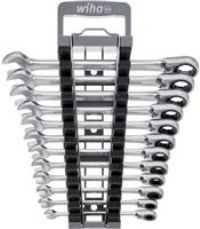 Wiha Ring Ratchet Spanner Set, 12 Piece