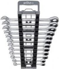 Wiha 303-91 Ratcheting Combination Wrench Set 13 pcs, Red