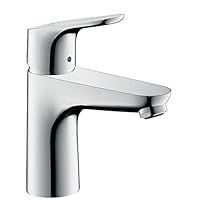 hansgrohe Focus Single lever basin tap 100 without waste, chrome 31517000
