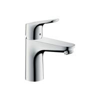 Hansgrohe Focus Basin Mixer Tap 100 CoolStart without Waste in Chrome