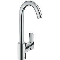 hansgrohe Logis kitchen tap 260 mm high with swivel spout, chrome 71835000
