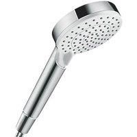 hansgrohe Crometta Hand shower 100 Vario water-saving 9 l/min, white/chrome, 26332400