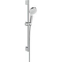 Hansgrohe Crometta Vario EcoSmart Shower Kit Modern Design Chrome / White (278GV)