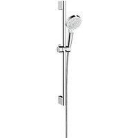 Hansgrohe Crometta Vario Shower Handset with Riser Kit White & Chrome 26532400