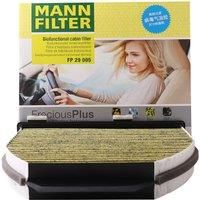 MANN-FILTER FP 29 005 Interior Filter – FreciousPlus biofunctional pollen filter – For left hand side driving passenger cars