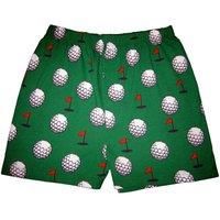 1 Pair Magic Boxer Shorts In Golf Pattern