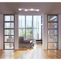 Bopp Lamina LED ceiling light, four-bulb