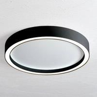 Bopp Aura LED ceiling light 30 cm white/black