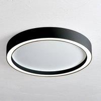 Bopp Aura LED ceiling lamp 40 cm white/black