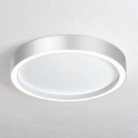 Bopp Aura LED ceiling lamp 40 cm white/aluminium
