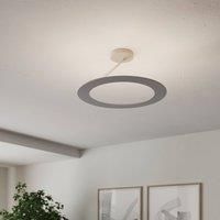Bopp Stella ceiling lamp 1 ring 30 cm alu/white
