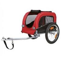 TRIXIE Pet Bike Trailer, Dog Bicycle Trailer, Foldable, Easy to Assemble
