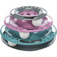 Trixie Cat Circle Tower Catch The Balls, Plastic