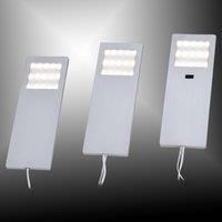 Paul Neuhaus 1121-95-3 HELENA LED-Unterbauleuchte 3er Set 6W Warm white Aluminium