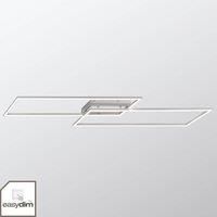 Paul Neuhaus Inigo two-bulb LED ceiling lamp, 113.2 cm long