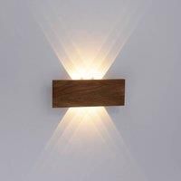 Paul Neuhaus Palma LED wall light wood 32 cm