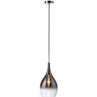 Paul Neuhaus Pilua pendant light, transparent, one-bulb