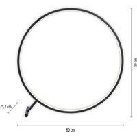 Paul Neuhaus Hula LED floor lamp CCT remote control 80 cm