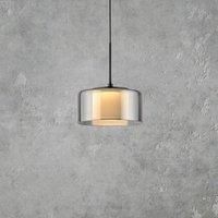 Paul Neuhaus LED hanging light Rika, 15 cm, glass, dimmable