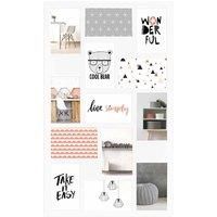 Nielsen Accent Collage Picture Frame For 13 Photos 10X15Cm White